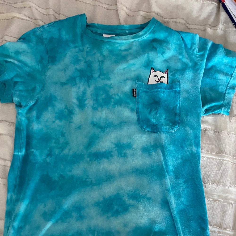 Ripndip blue tie dye t-shirt